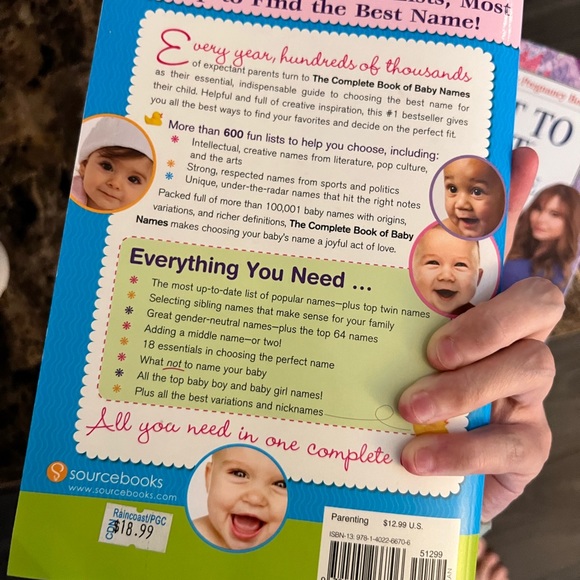 2 FOR 1 BOOK DEAL - what to expect when you’re expecting + 100,000 baby names - Picture 3 of 3
